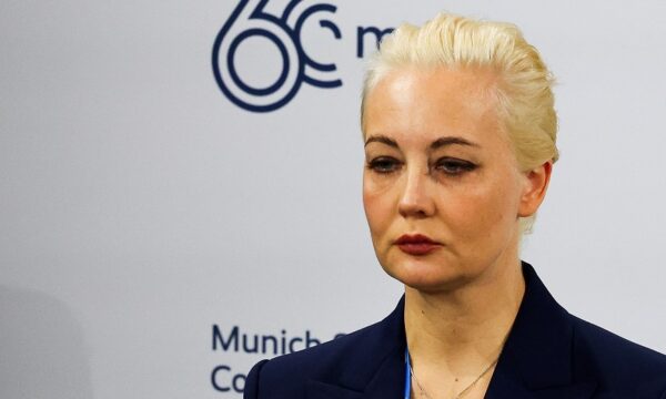 Russian late opposition leader Alexei Navalny's wife Yulia attends the Munich Security Conference