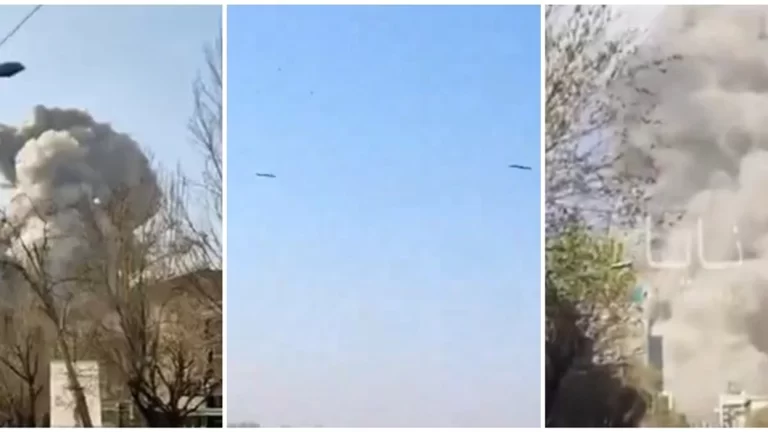 Pamje të reja të sulmeve ndaj Iranit – raketat shihen teksa fluturojnë mbi territorin irakian drejt Teheranit