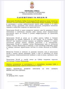 VLEN  Dokumenti që fundos propagandën e BDI së për  botën serbe   FOTO 
