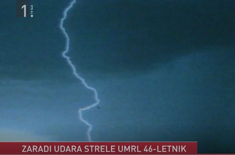 Rrufeja godet dy burra në Slloveni, njëri humb jetën gjatë stuhisë së fuqishme