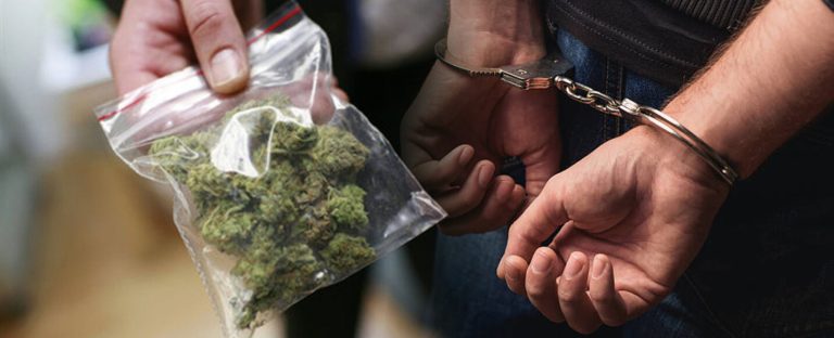 Pesë persona arrestohen në Strumicë, në automjet u gjet marihuanë